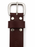 Albert Belt - Burnt Mahogany