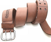 Men's Genuine Leather Belt - Brown