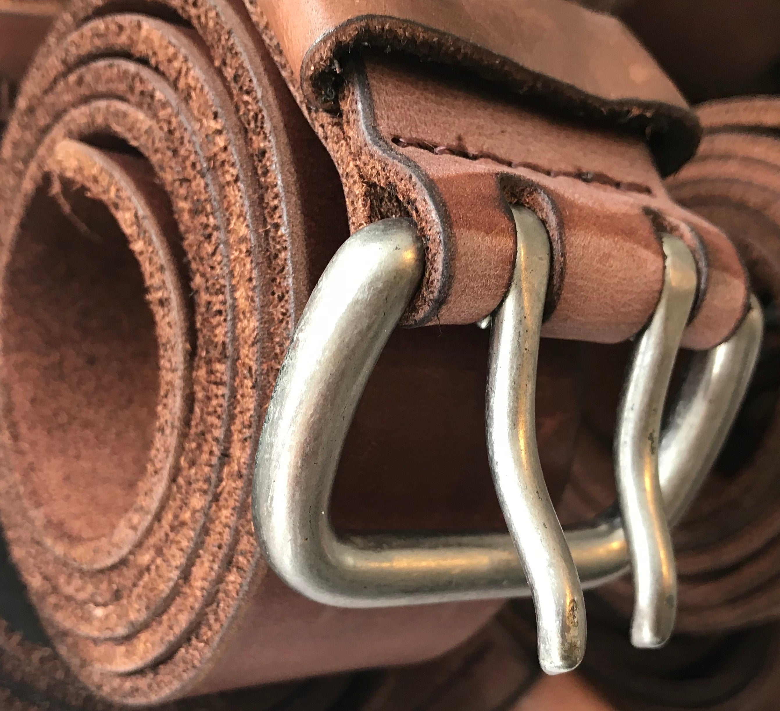 Genuine Leather Belt - Brown